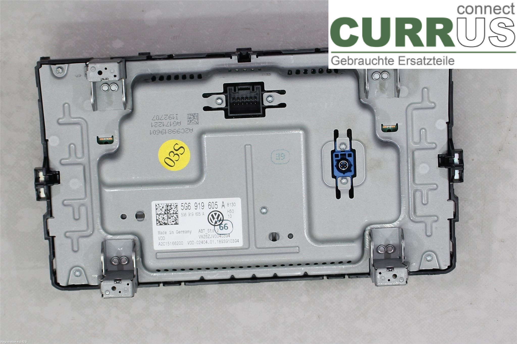 VW TIGUAN 16-24 Radio CD / Multimedia panel 5NN 919 605 A  CUAA