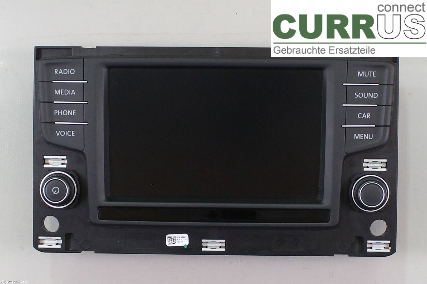 VW GOLF / E-GOLF VII 13-20 Radio CD / Multimedia panel 3G0919605B CJXC