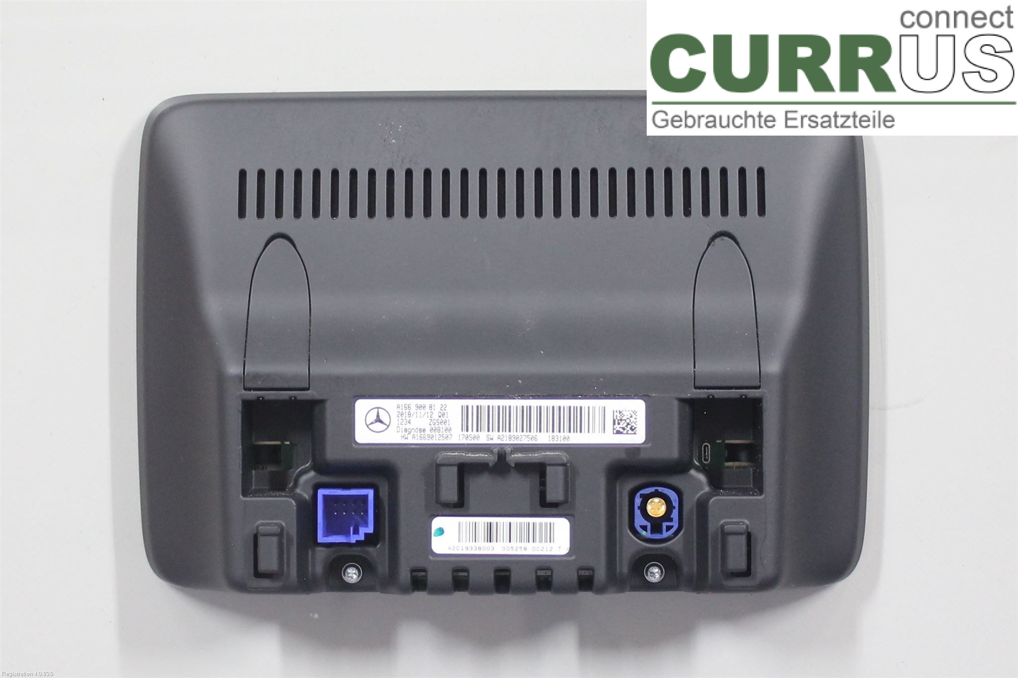 MB CLA-CLASS (C117/X117)  13-19 Monitor A 166 900 82 22 M270.910