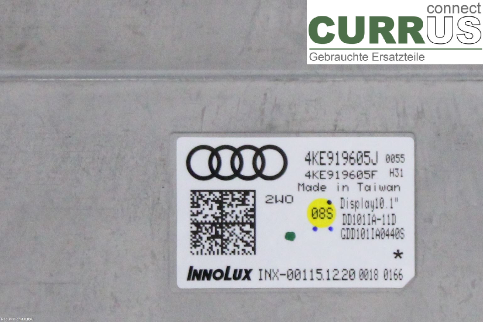 AUDI E-TRON, S  GE 19- Overvågning 4KE 919 605 J  BM1J