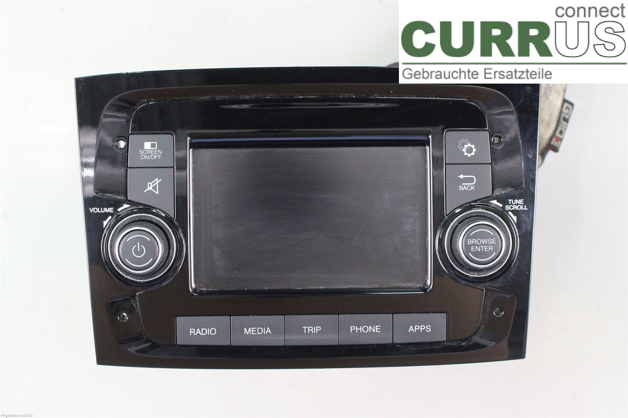 FIAT DOBLO CARGO Radio CD / panel multimedialny 735735135 198.A4.000