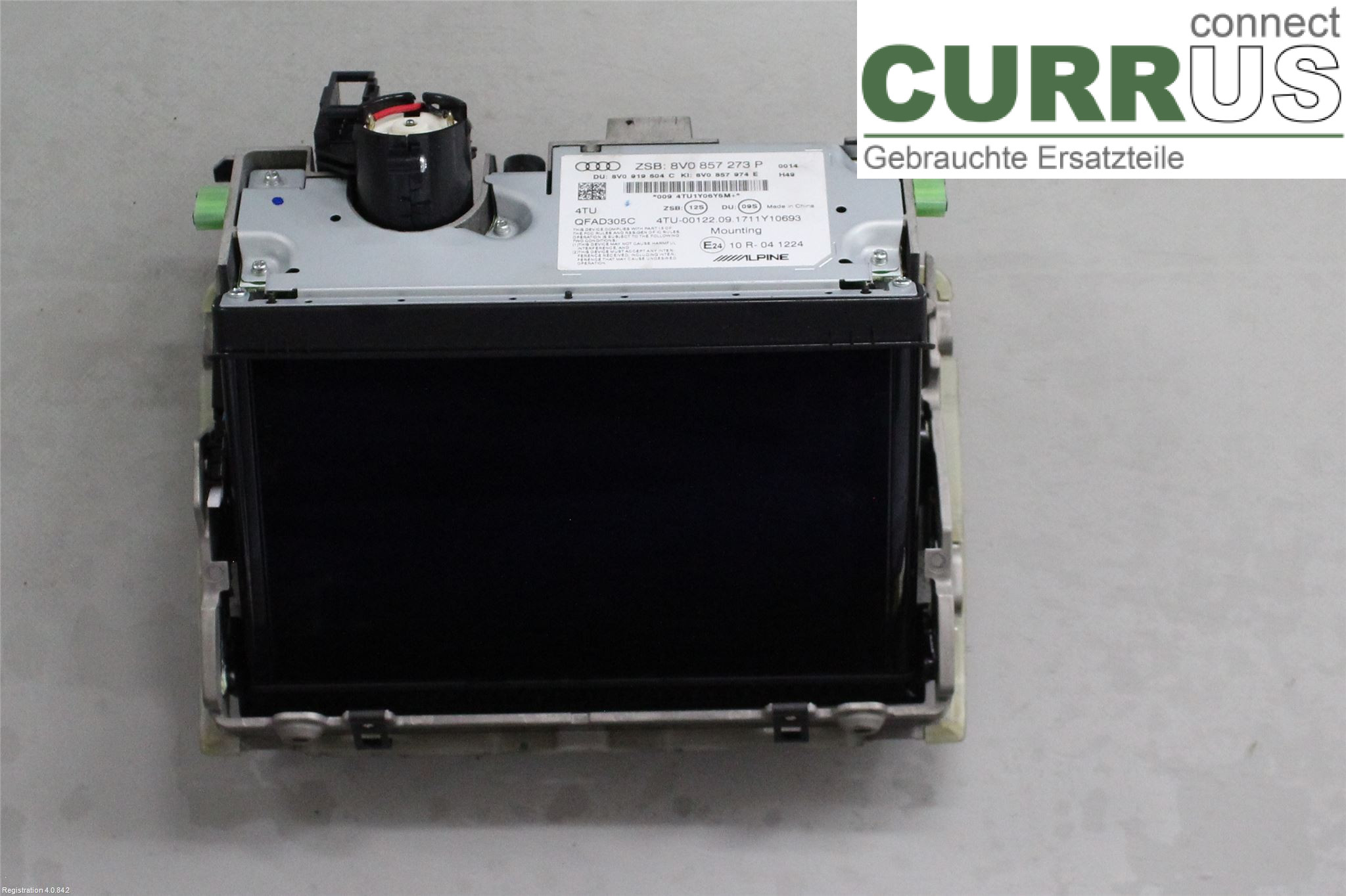 AUDI A3/S3 8V  13-20 Monitor 8V0 857 273 P  6PS DAZA