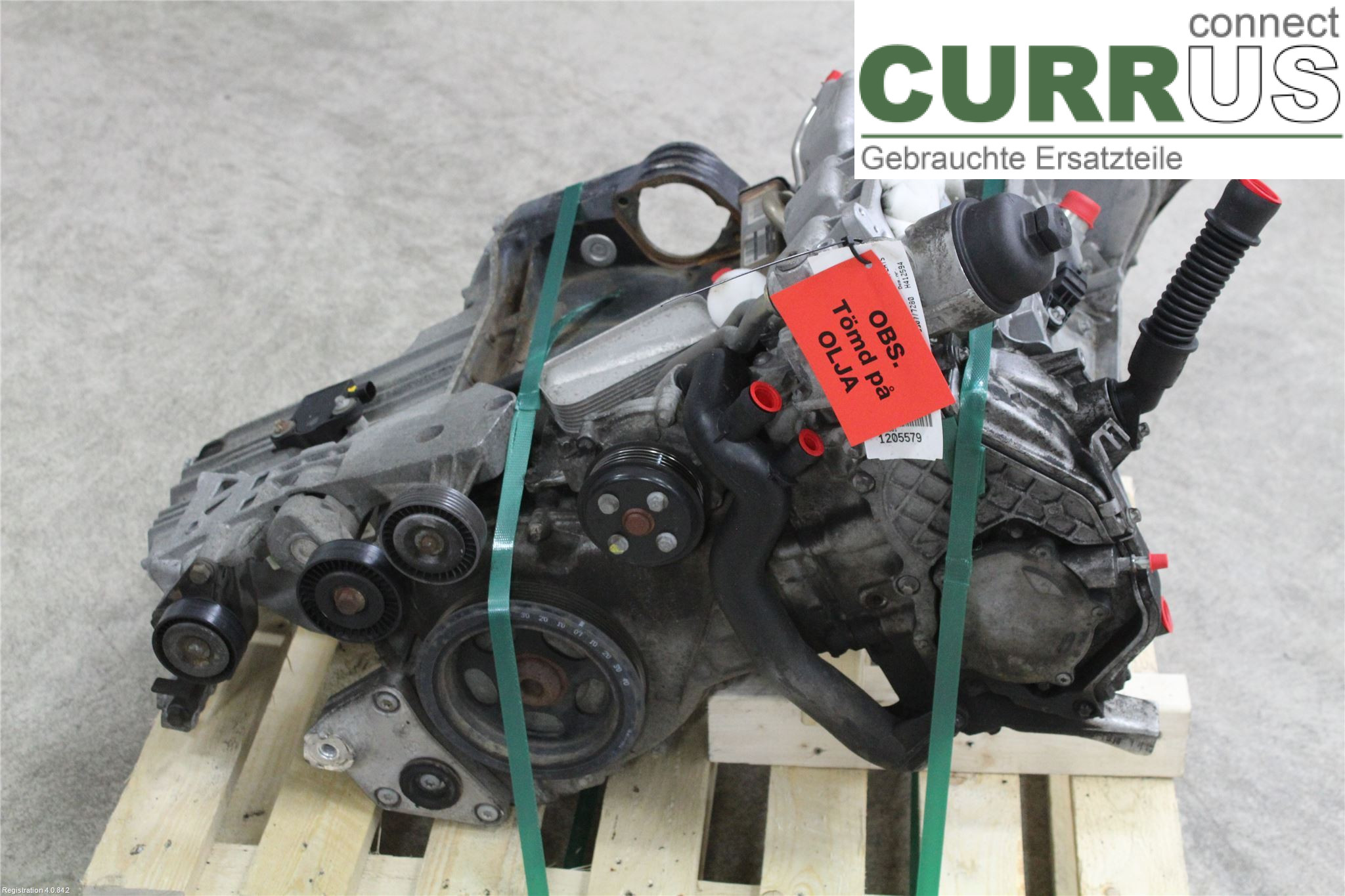 MB A-KLASS (W169) 04-12 Engine A6400104644 OM640.942