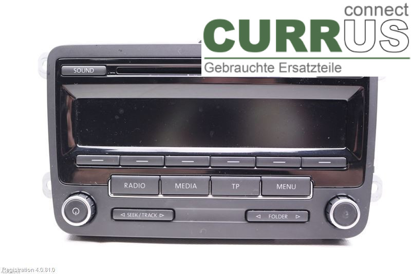 VW POLO       10-17 Radio CD / Multimedia panel 5M0057186JX CBZC