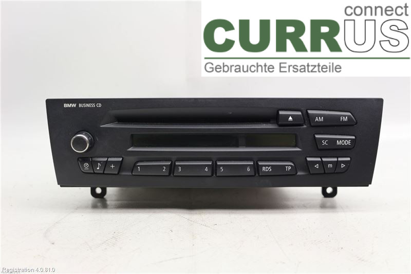 BMW 1 E87/81 5D/3D 03-11 Radio CD /Multimediapanel 65129227500 N47-D20C