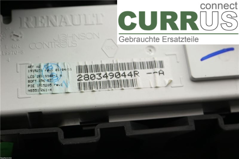RENAULT MEGANE III 09-15 car-part-types.display 280349044R K4M-866 1.6