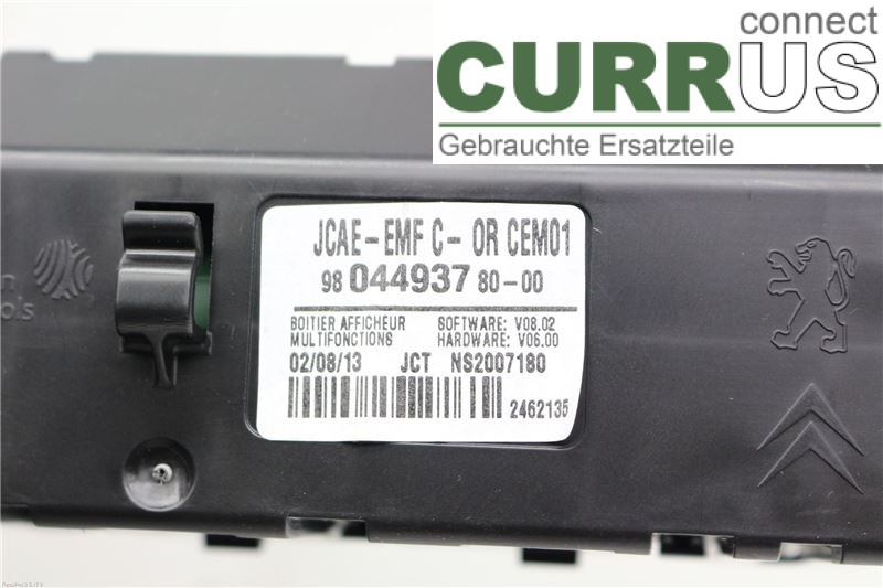 CITROEN C4 II  11-18 car-part-types.display 9809263580 9HD