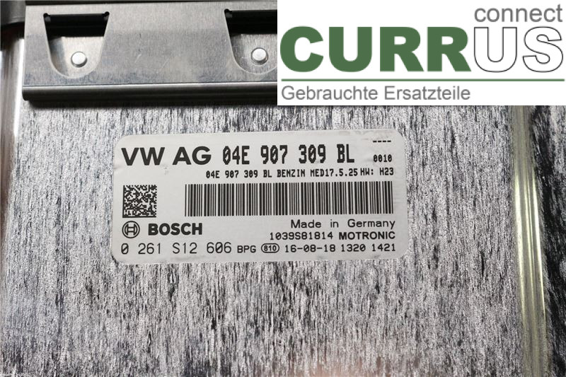VW GOLF / E-GOLF VII   13-20 Engine Control Unit (ECU) 04E906027GR 1.2 TSI CYVB