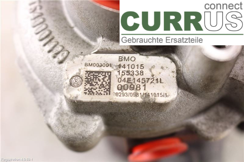 VW GOLF / E-GOLF VII   13-20 Turbosprężarka 04E145722EX CYVB