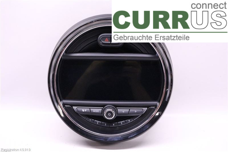 MINI COUNTRYMAN F60  17- Radio CD / Multimedia panel 65506820386 B38-A15A