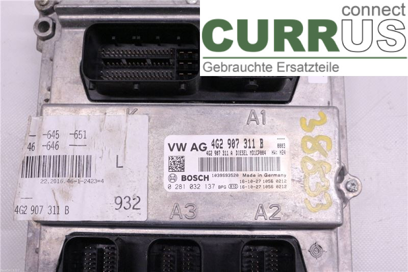 AUDI A6 ALLROAD 4G 12-18 Engine Control Unit Diesel (ECU) CZVA