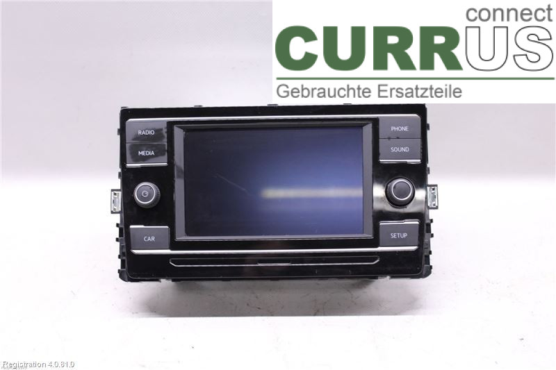 VW POLO VI 18- Radio CD / Multimedia panel 17A035869 CHZL