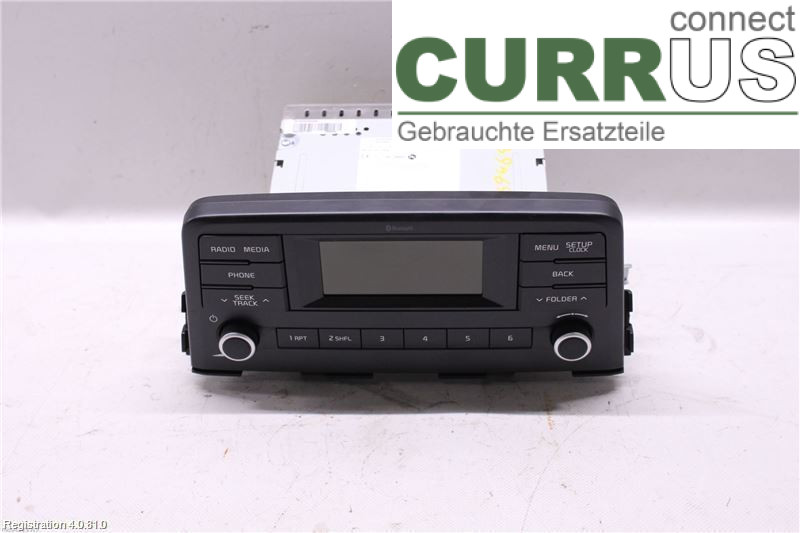 KIA PICANTO  17- Radio CD /Multimediapanel 96150G6280ASB G3LA 1,0