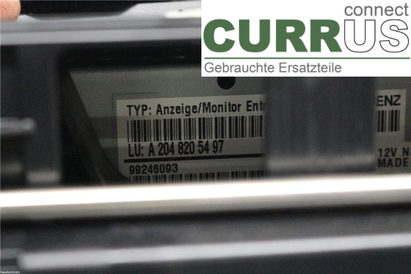 MB C (204)   07-15 car-part-types.display A204820549780 M271.910