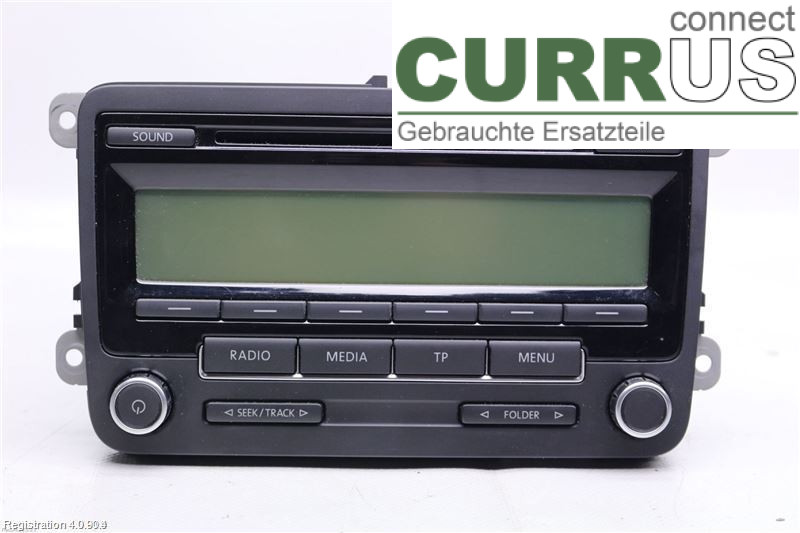 VW GOLF VI     09-13 Radio CD / Multimedia panel 1K0057187AX 1.6 CMXA