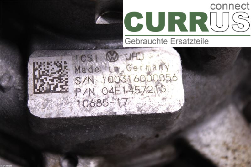 VW PASSAT  15-19 Turbo charger 04E145721GX CUKC
