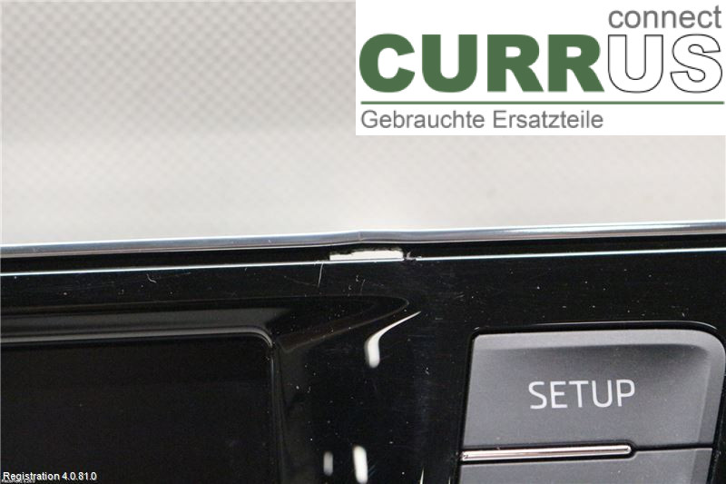 SKODA FABIA  15- Radio CD / Multimedia panel 6V0919604B CJZC