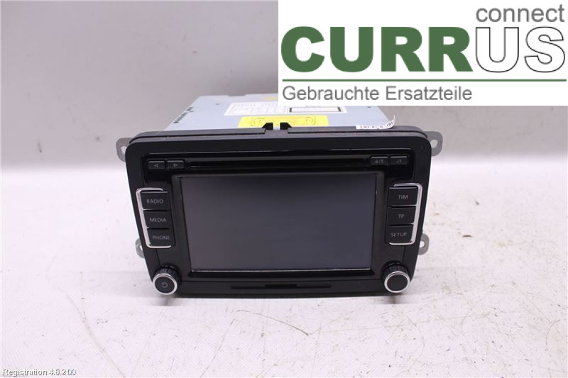 VW PASSAT  11-14 Radio CD / multimediepanel 3C8057190CX CFGB