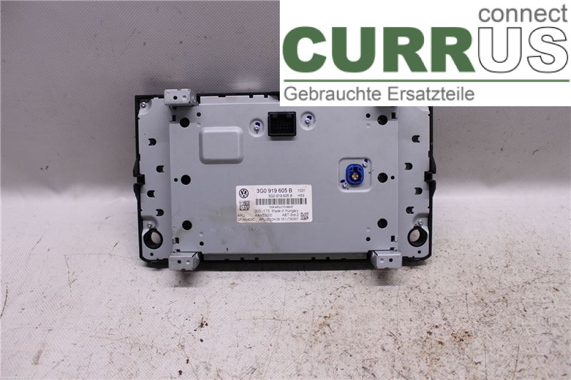 VW GOLF / E-GOLF VII   13-20 Radio CD / panneau multimédia 3G0919605B CXXB