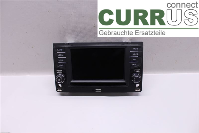 VW GOLF / E-GOLF VII 13-20 Radio CD / Multimedia panel 3G0919605B CUNA