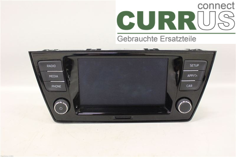 SKODA FABIA  15- Radio CD / Multimedia panel 6V0035871H DKLD