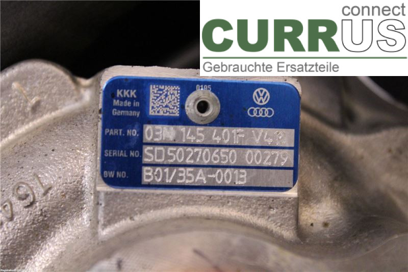 VW PASSAT  15-19 Turbocompresseur 03N145401J CUAA