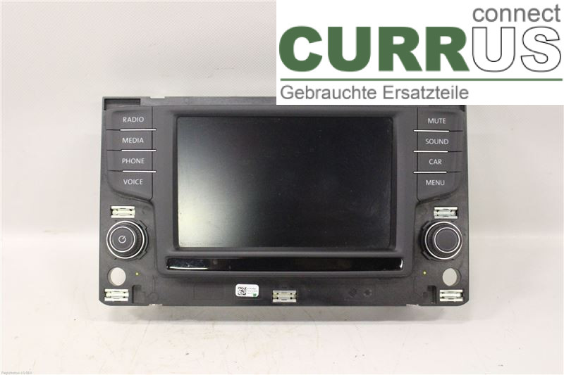 VW GOLF / E-GOLF VII 13-20 Radio CD / Multimedia panel 3G0919605B CXXB