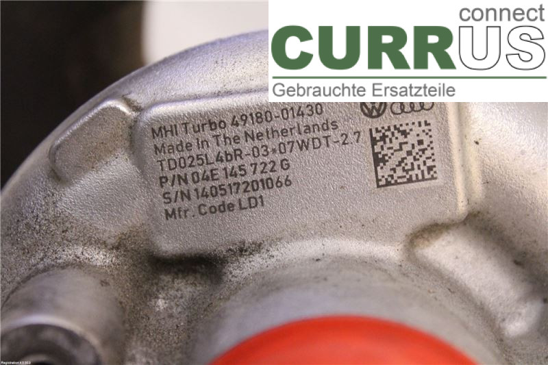 VW GOLF / E-GOLF VII   13-20 Turbosprężarka 04E145722GX CZDA