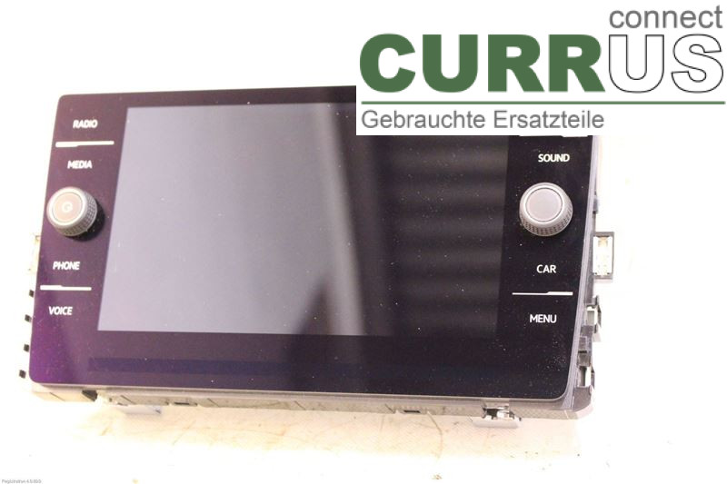 VW GOLF / E-GOLF VII 13-20 Radio CD / Multimedia panel 5G6919605A CHZC