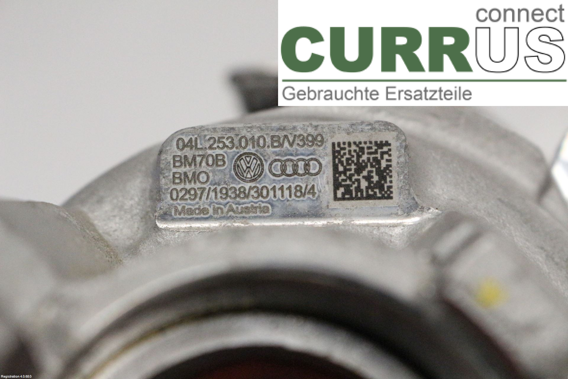 VW GOLF / E-GOLF VII   13-20 Turbo charger 04L253020MX DFGA