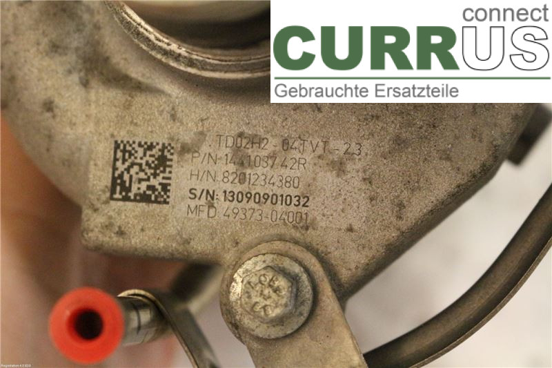 DACIA LOGAN MCV/STEPWAY Turbo charger 144108035R H4B-400