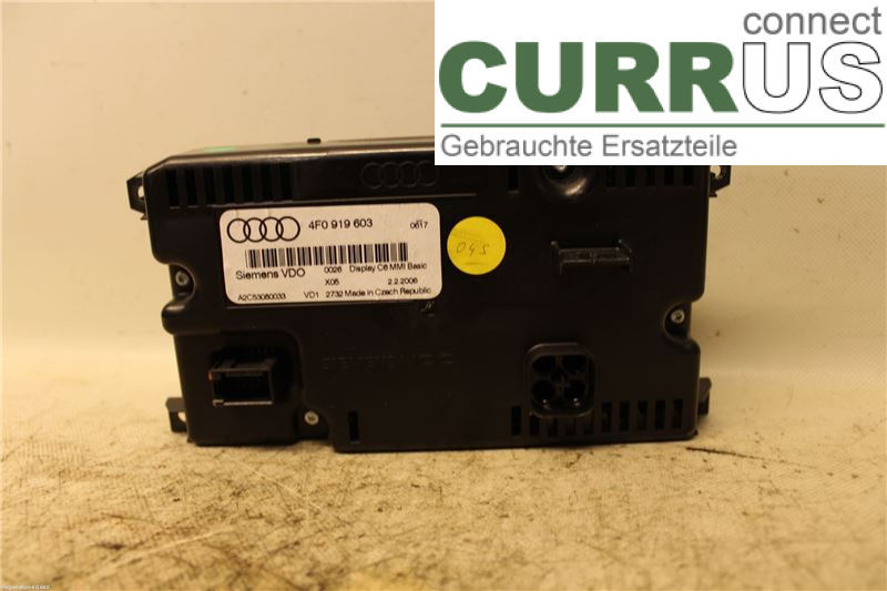 AUDI A6/S6     05-11 car-part-types.display 4F0919603 BMK