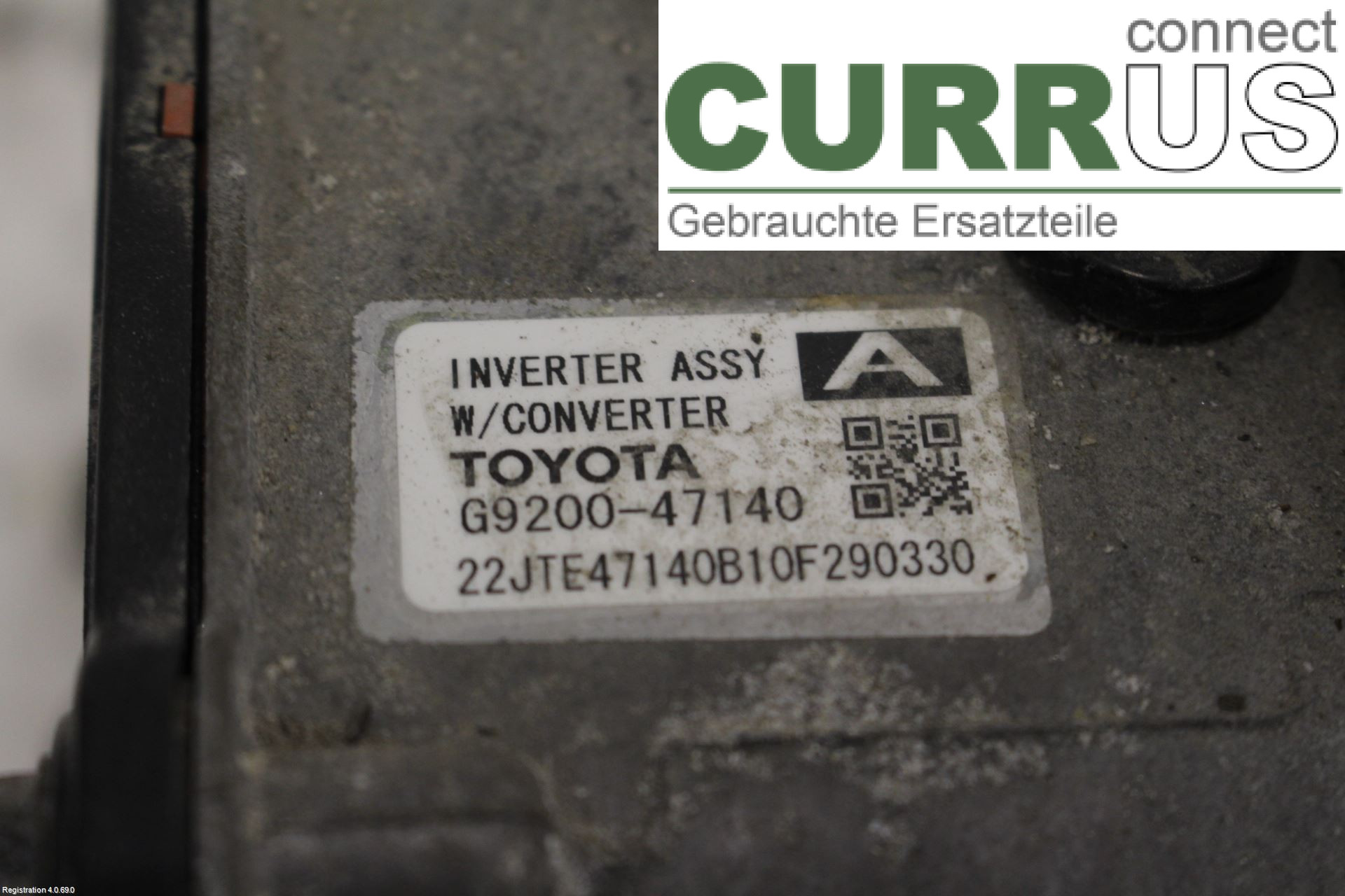 TOYOTA AURIS 10-12 Power distribution controller G92A047030 2ZR-FXE