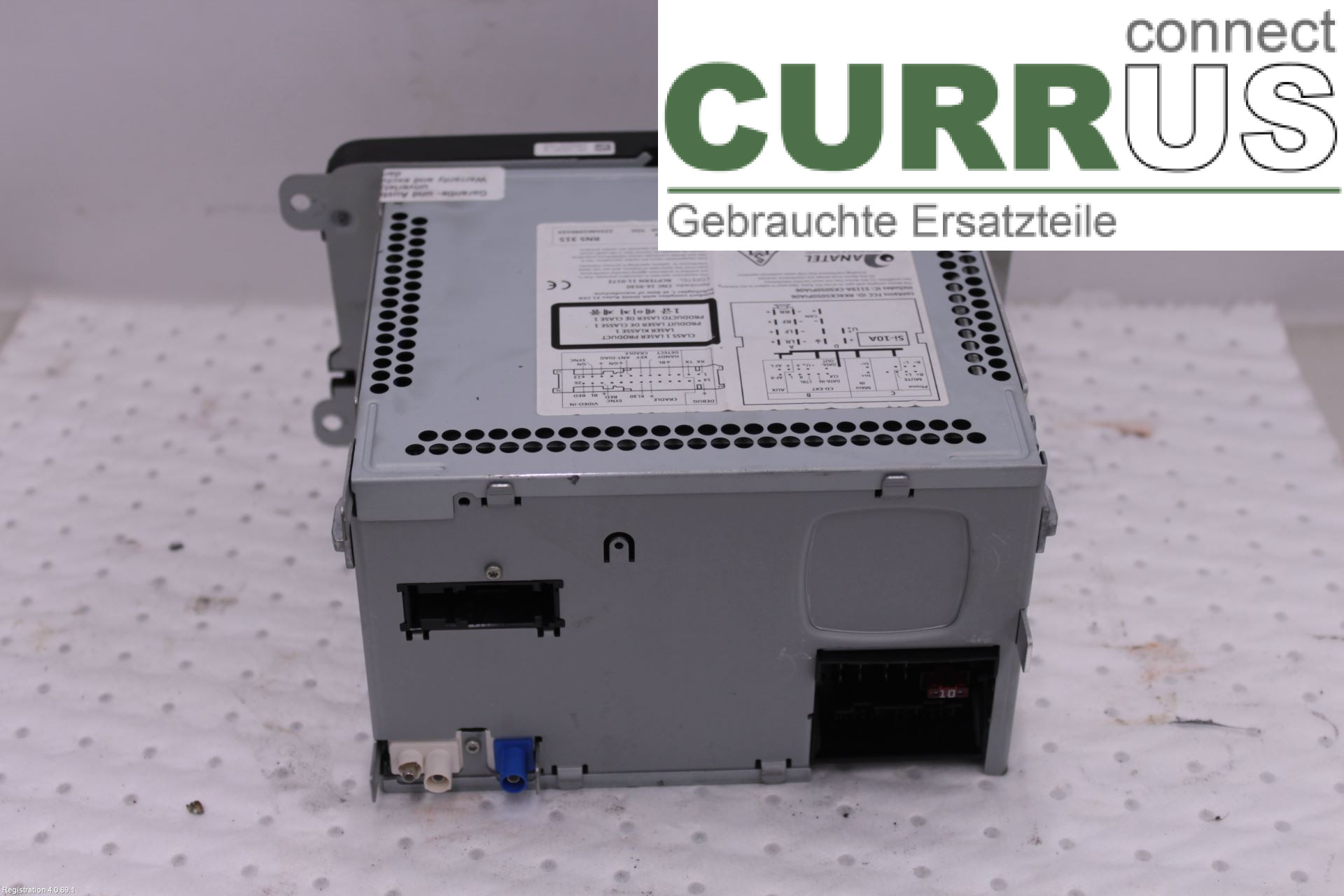 VW PASSAT  11-14 Radio-CD-/Multimedia-Panel 2K0035279BX CFGC