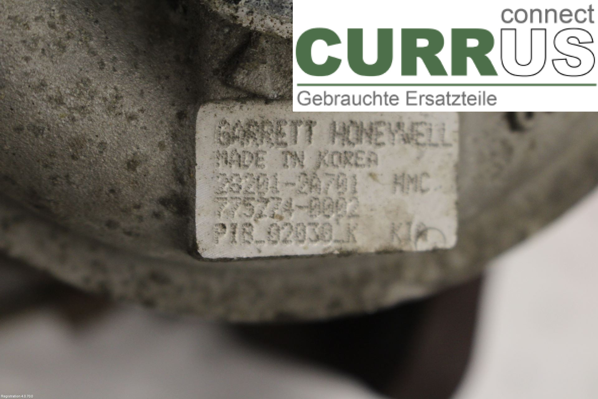KIA CEED  12-18 Turbo charger 282012A701 D4FB