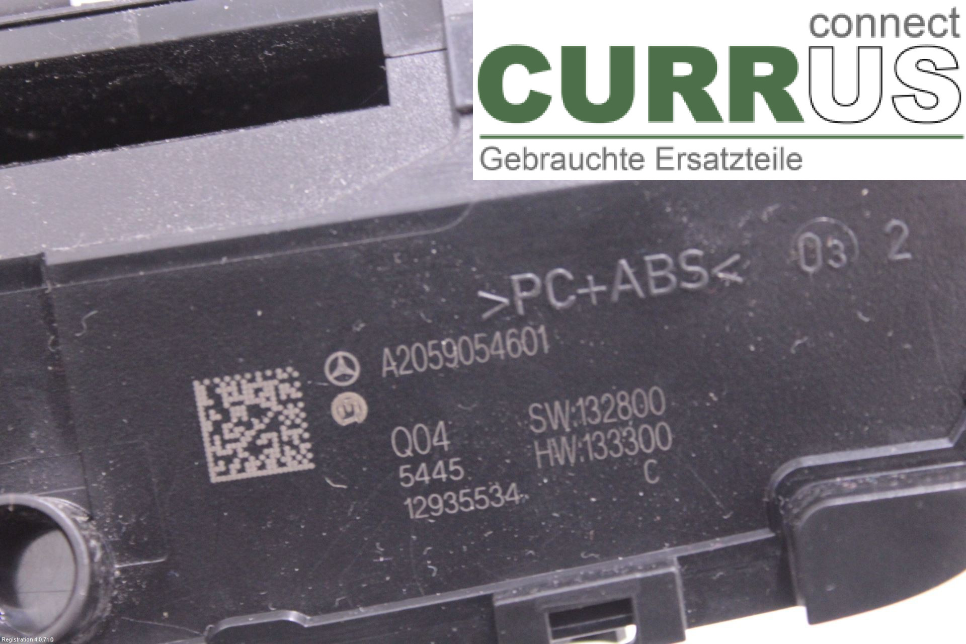 MB C-KLASS (W205)  14- Radio CD / Multimedia panel A2059054601 OM651.921