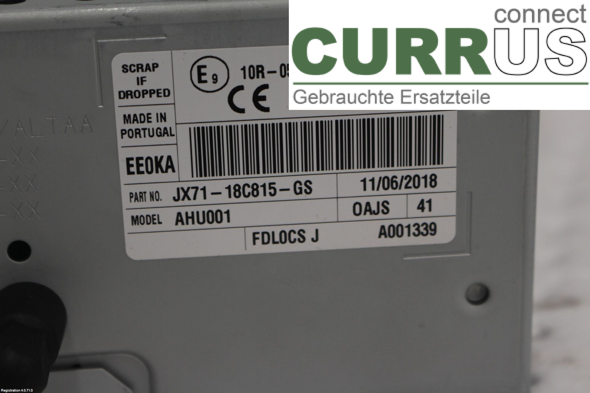 FORD FOCUS 19- Radio CD /Multimediapanel 2284100 B7DA