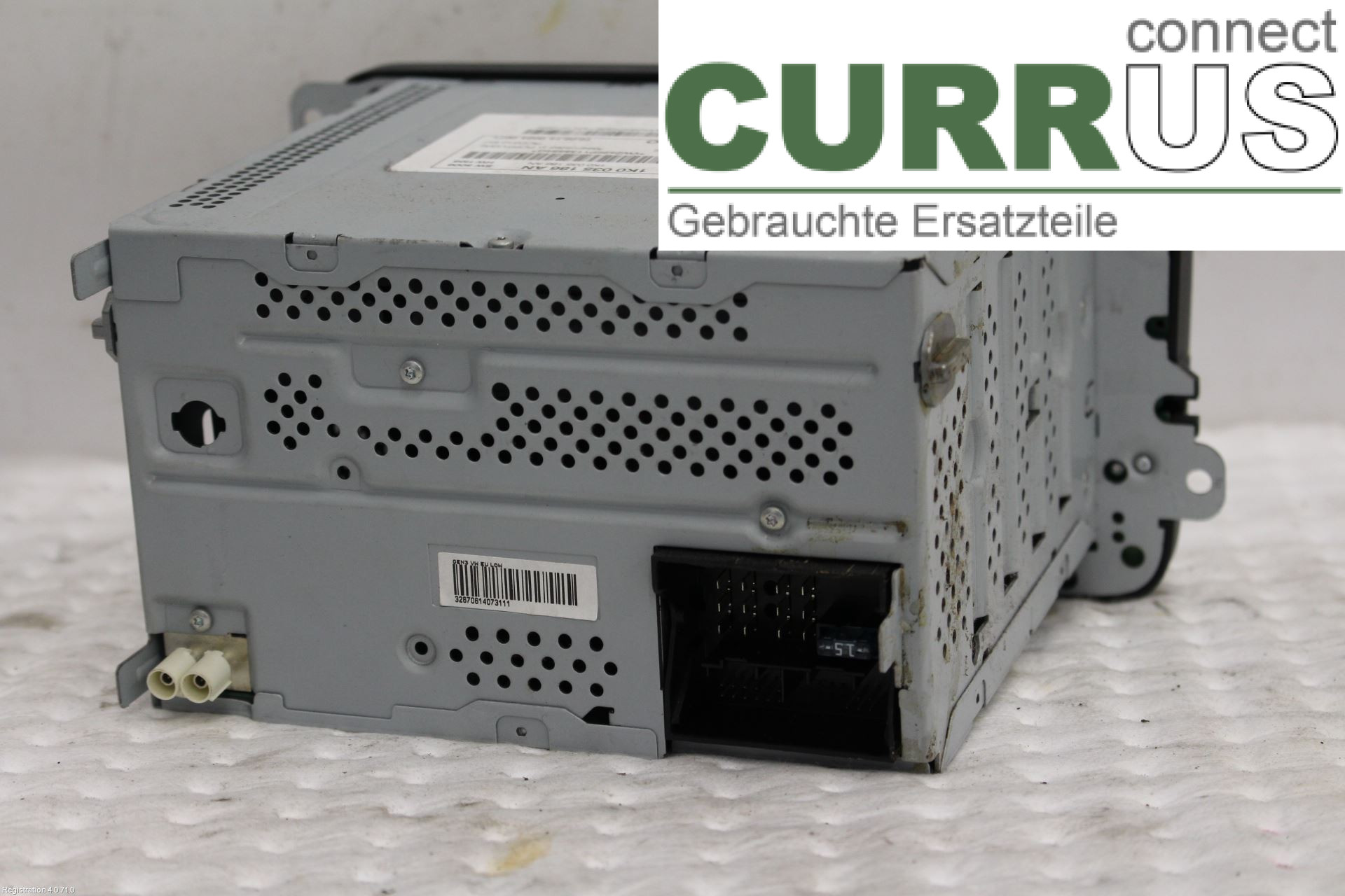 VW CADDY  11-15 Radio CD / panel multimedialny 1K0057187NX CAYE