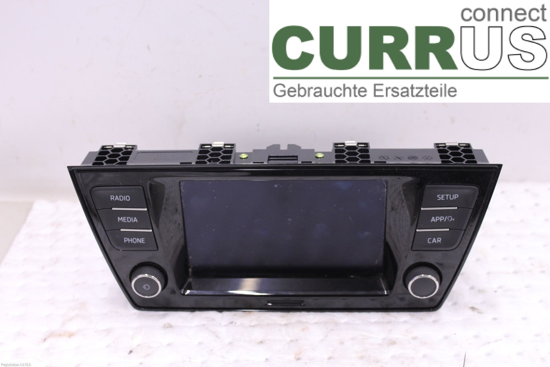 SKODA FABIA  15- Radio CD / Multimedia panel 6V0035871H DKLD