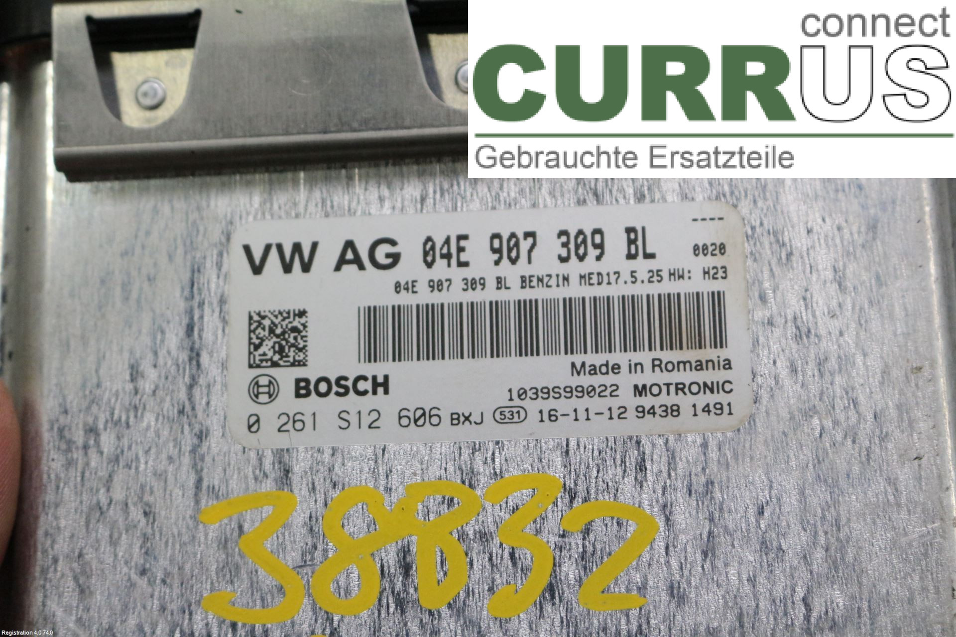 SEAT LEON   13-20 Motorens styreenhed (ECU) 04E906027GR CYVB