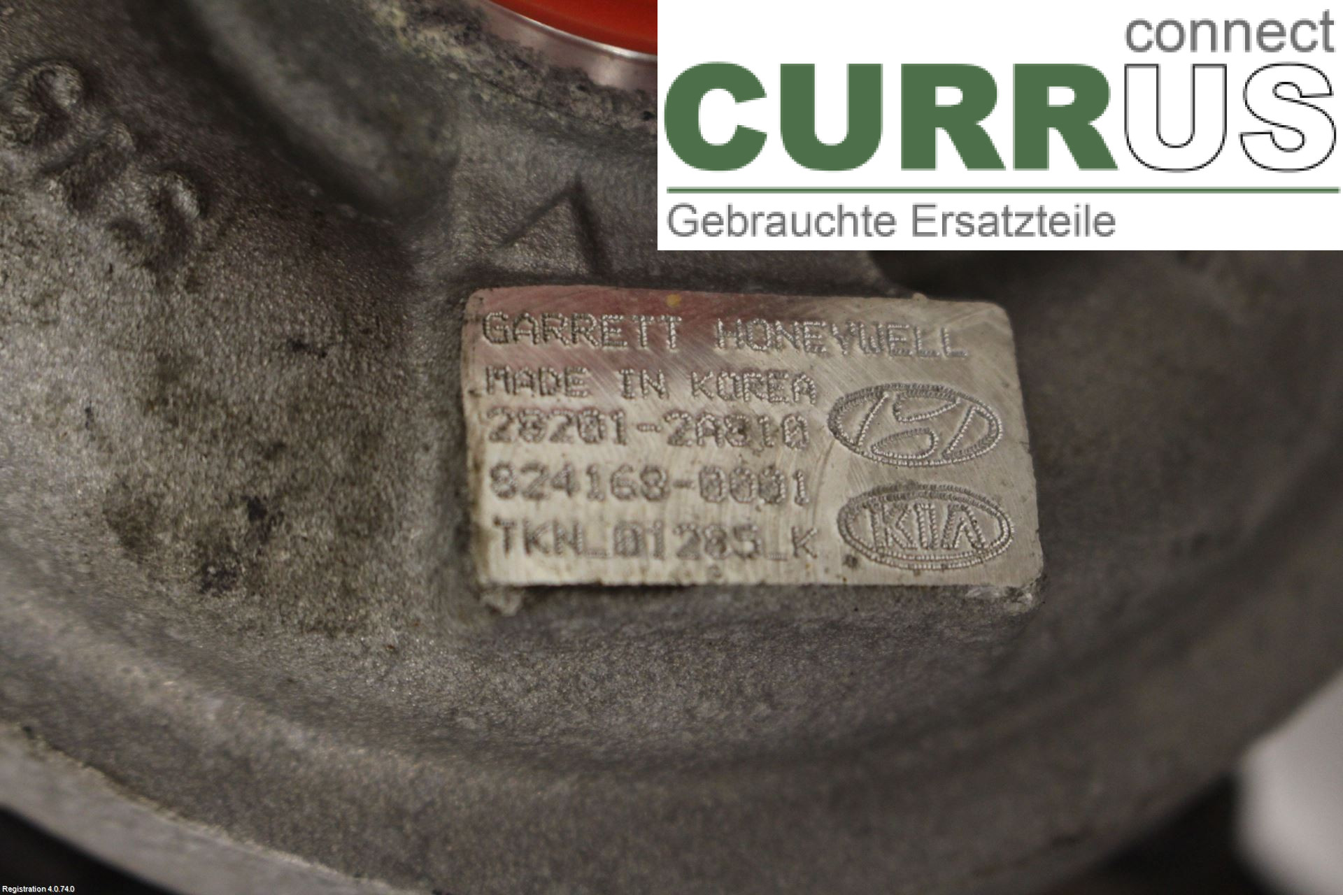 HYUNDAI i40  16-18 Turboladdare 282012A810 D4FD