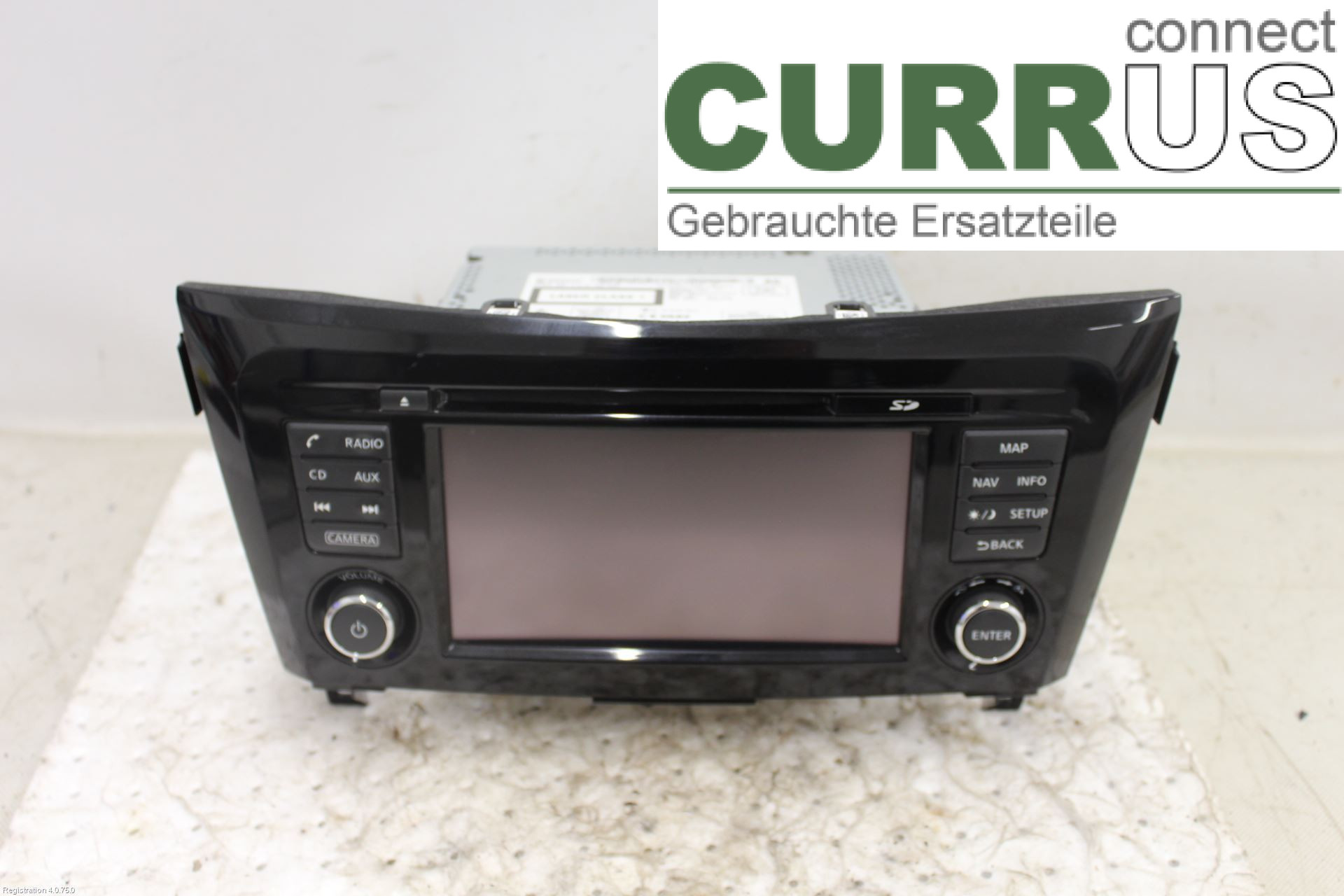 NISSAN QASHQAI 14-17 Radio CD / Multimedia panel 259154ET1A 1,6 DCI R9M