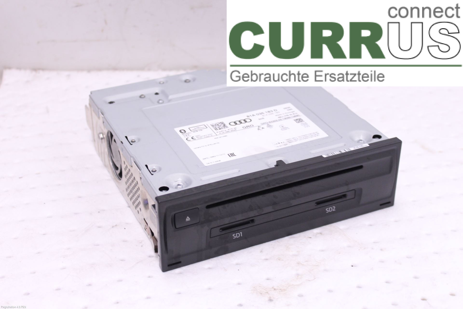 AUDI A3/S3 8V  13-20 Radio CD / panneau multimédia 81A035183D DADA