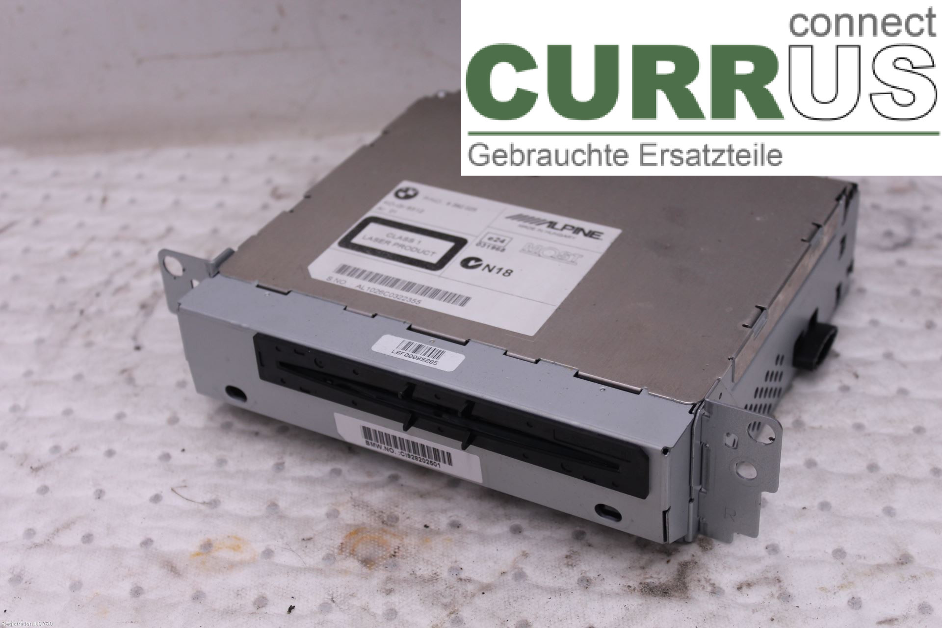 BMW F10/F11/F18  09-17 Radio CD / panel multimedialny 65129273863 N47-D20C