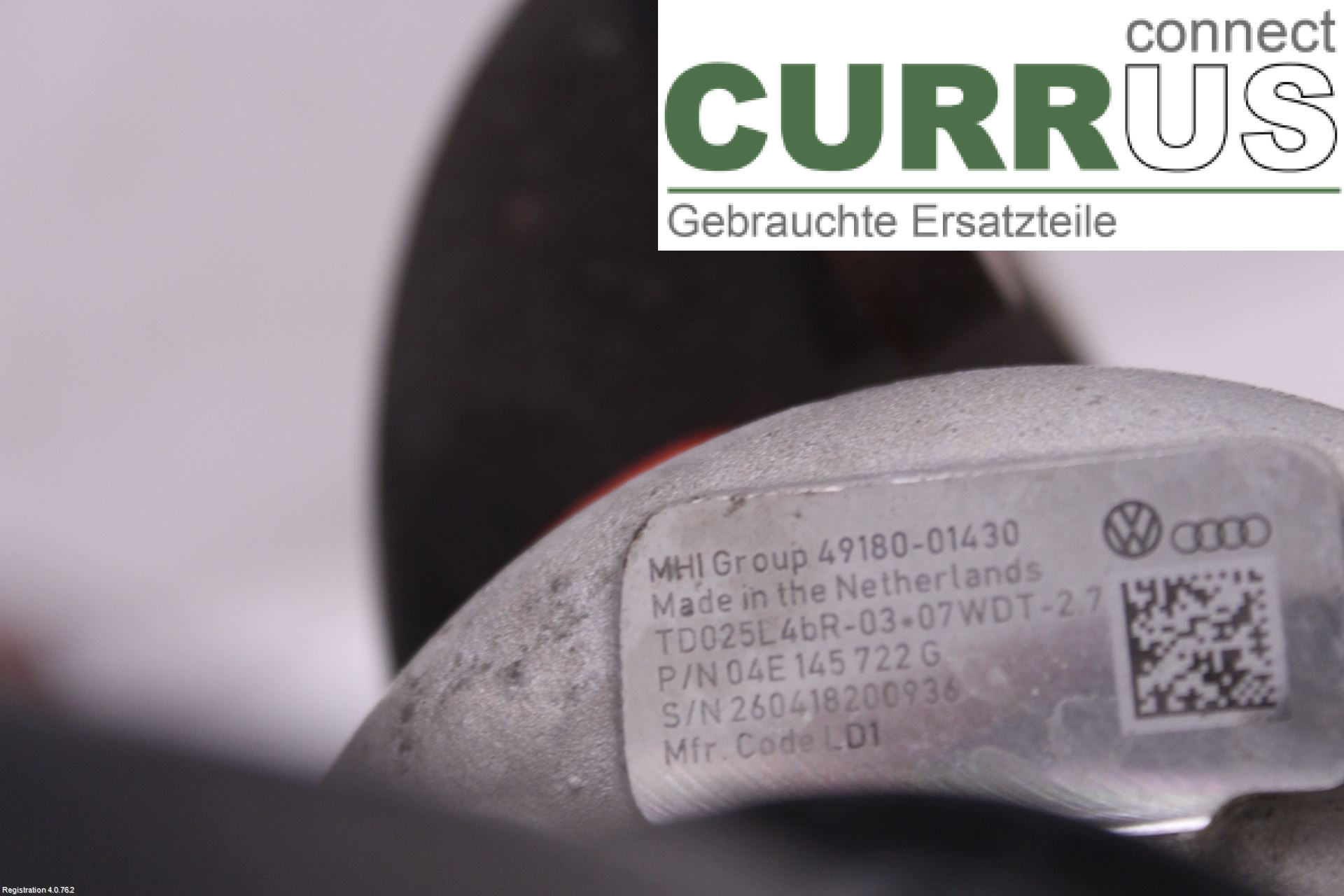 VW TIGUAN 16-24 Turbosprężarka 04E145722GX CZDA