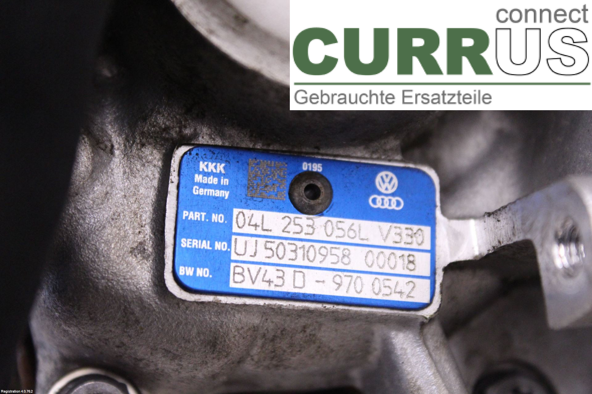 AUDI A4/S4 B9 20- Turbo charger 04L253124 DETA