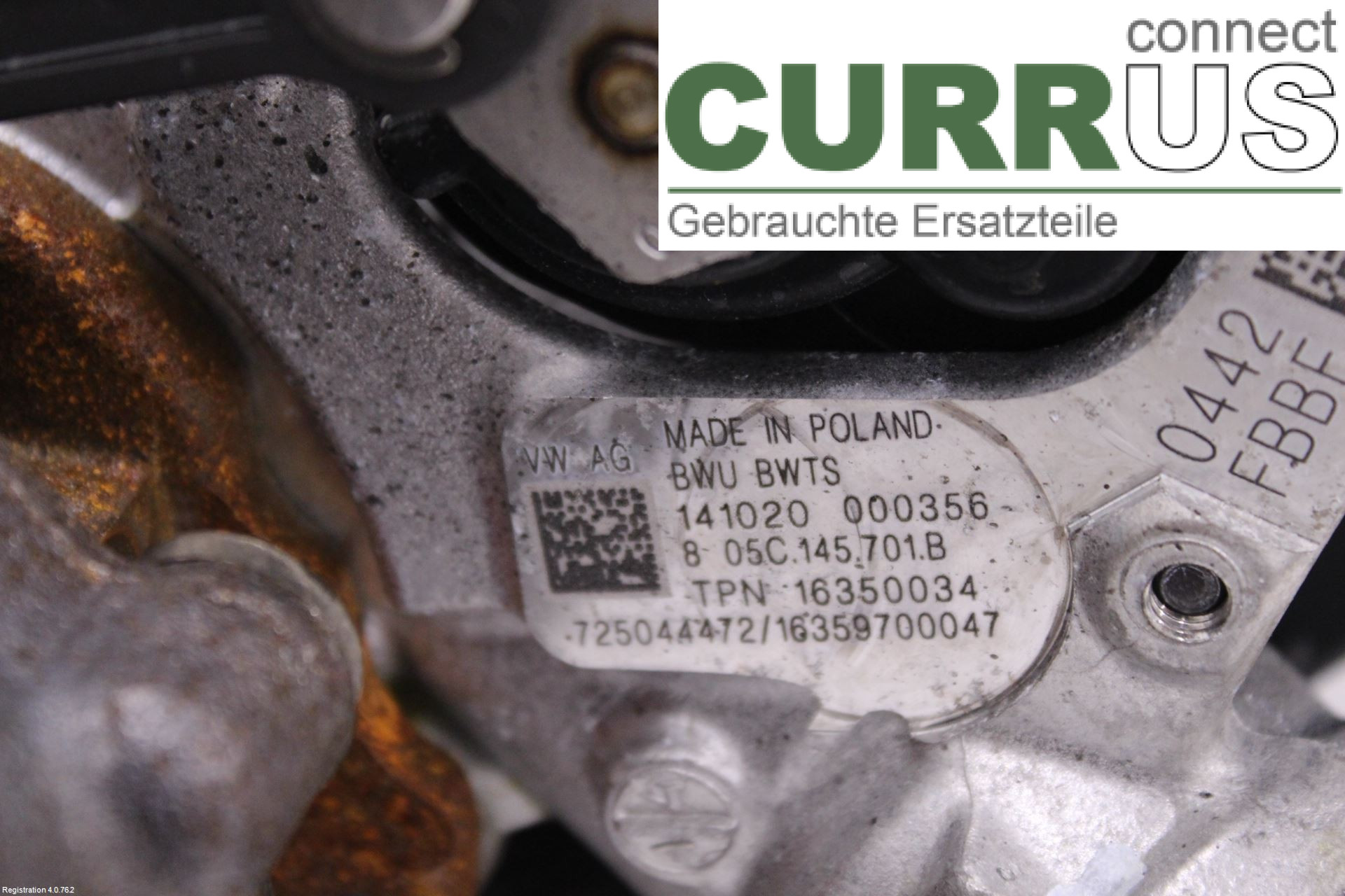 AUDI A1   19- Turbo charger 05C145701B DLAA