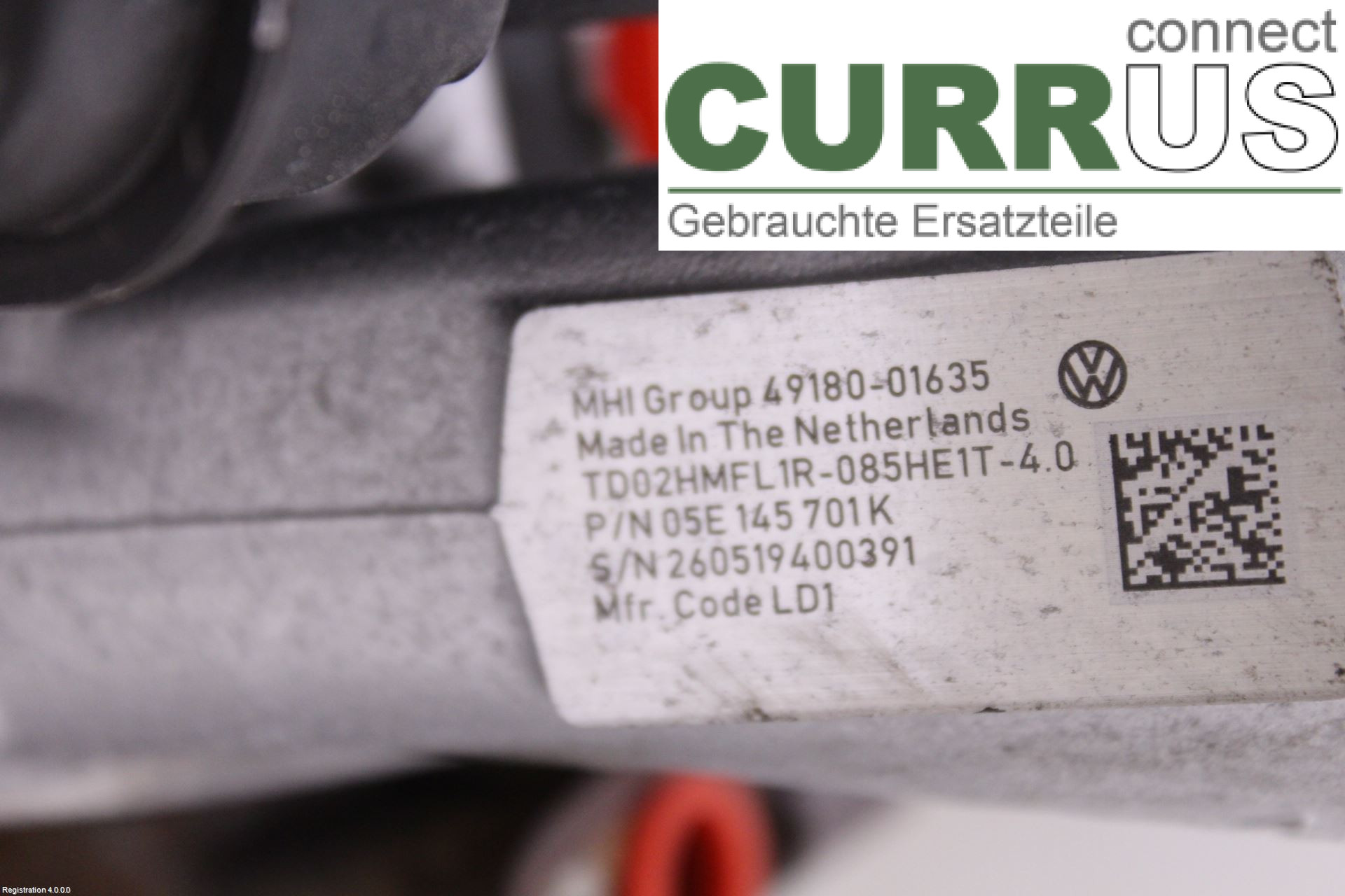 AUDI A3/S3 8V  13-20 Turbo charger 05E145701K DADA