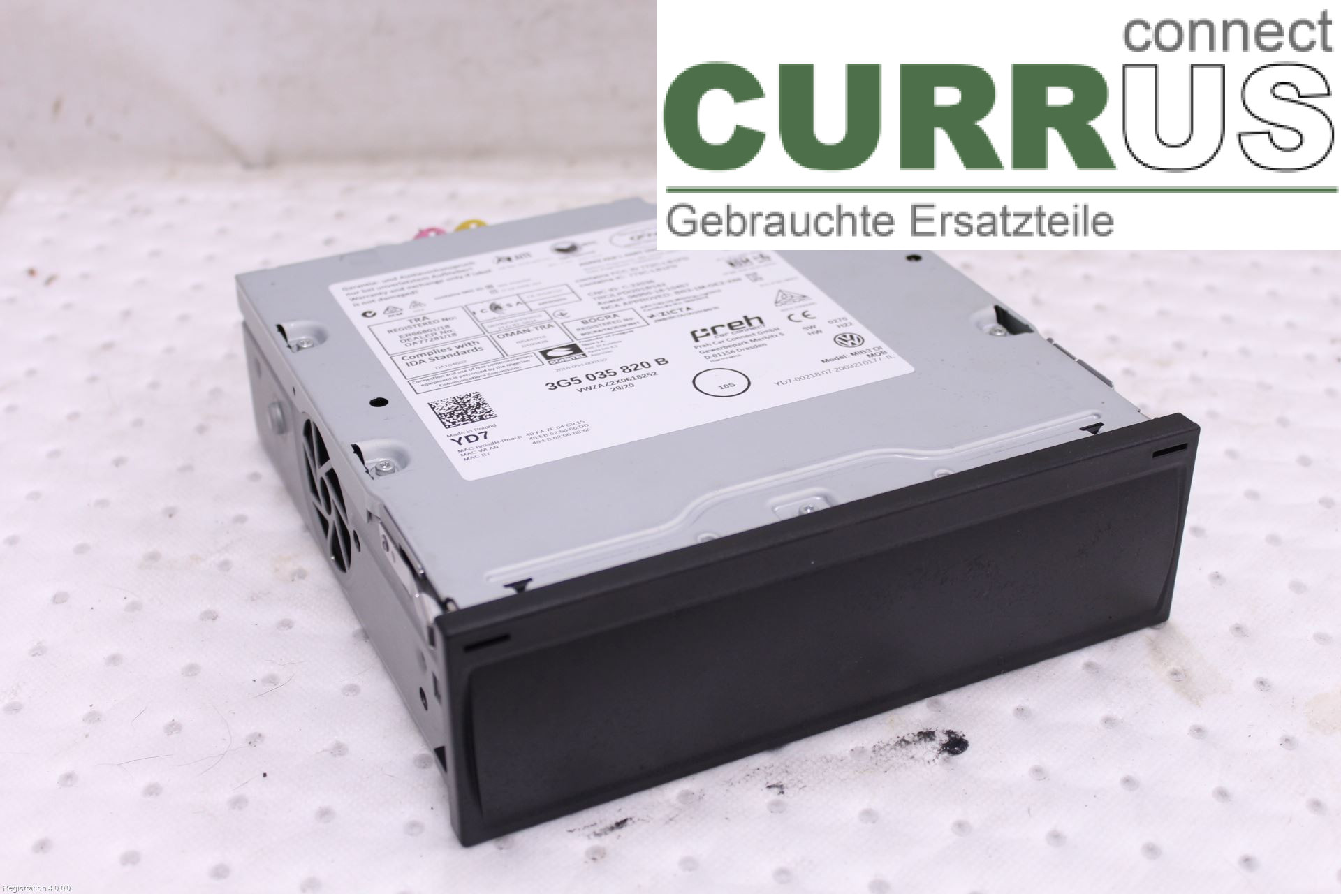 VW PASSAT  20-24 Radio CD / panel multimedialny 3G9035824 DGEB
