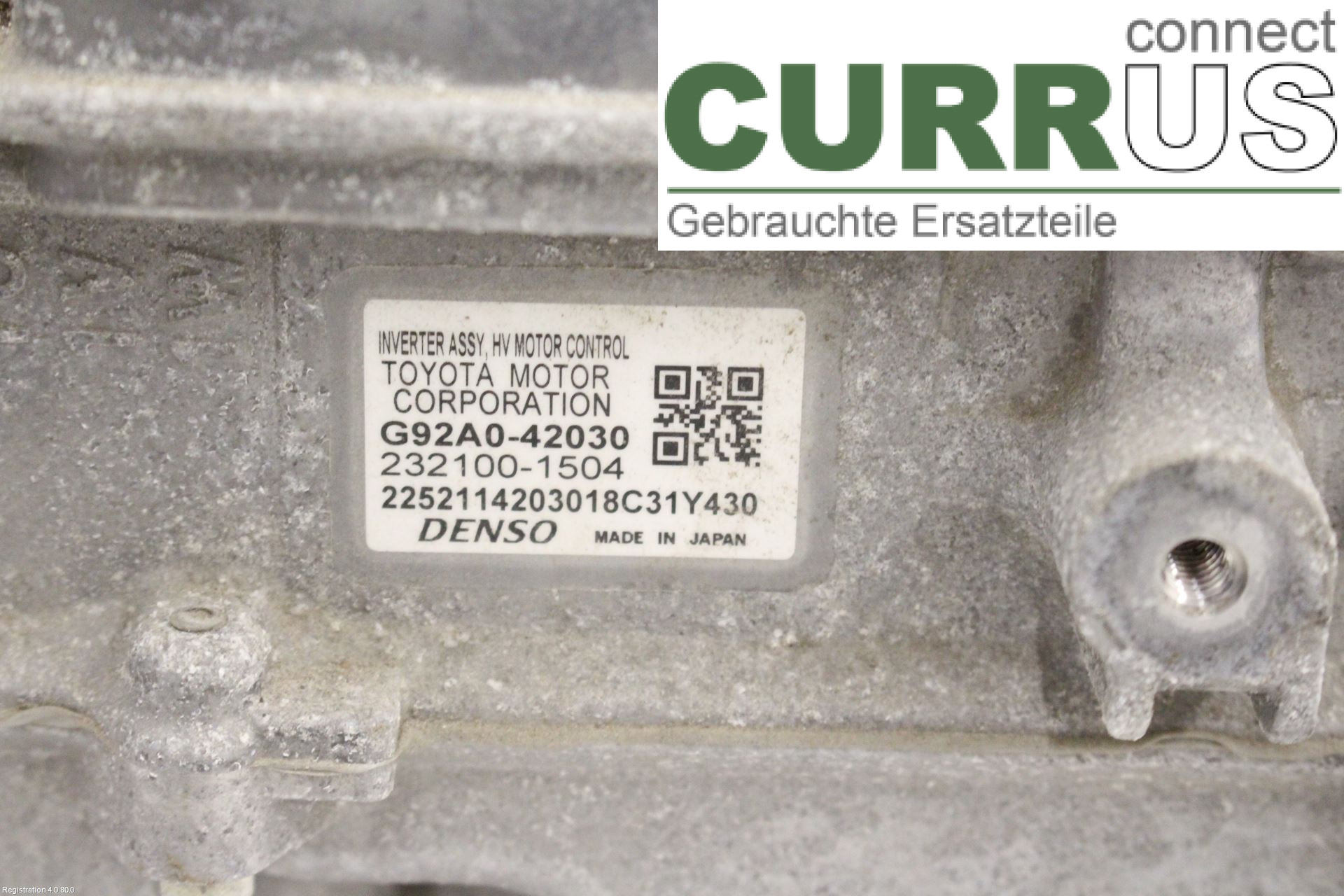 TOYOTA RAV4  13-18 Przetwornik / inwerter - elektryczny G92A042050 